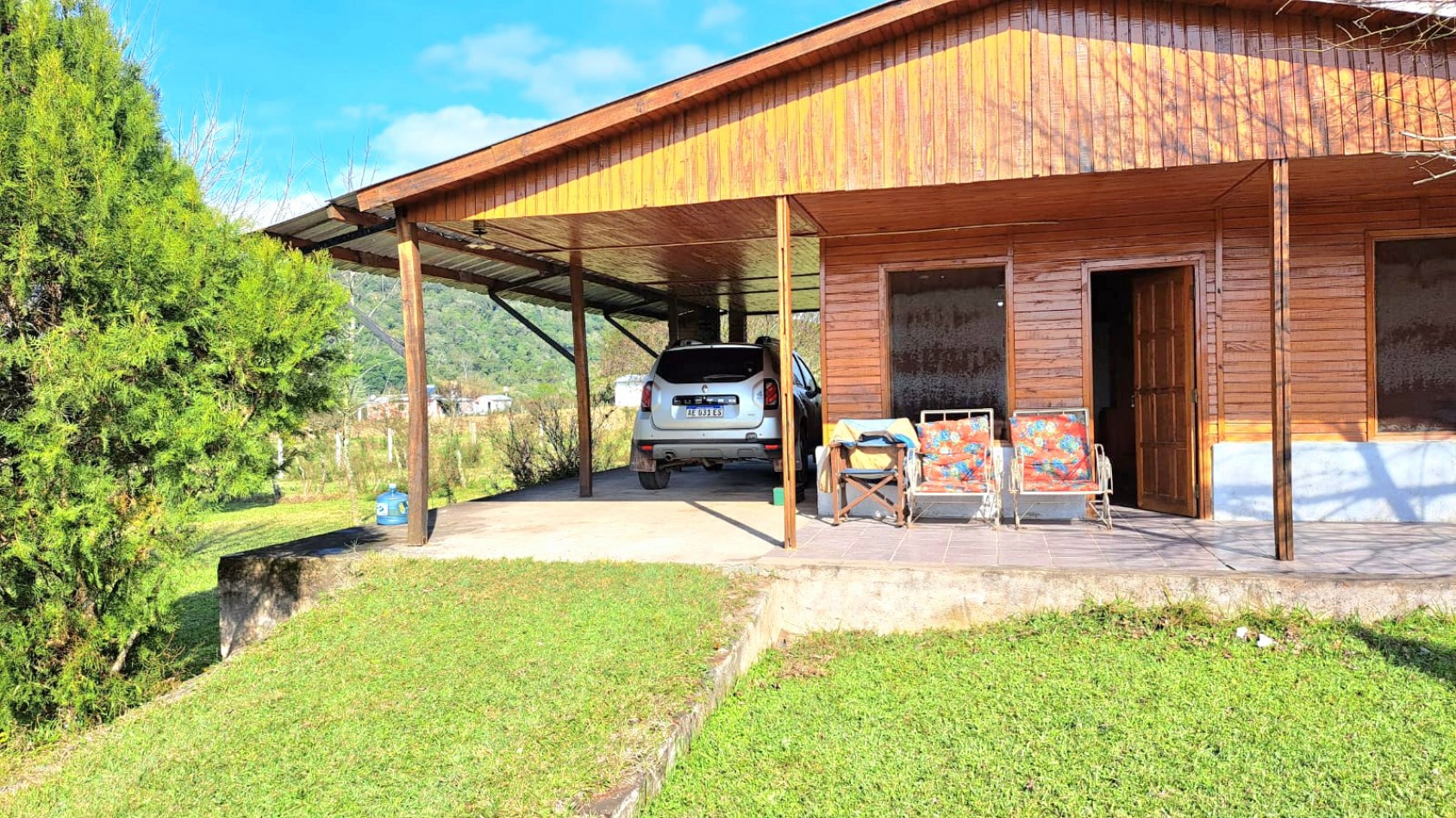 Potrero de las Tablas- Cabaña amueblada de 2D c/ Terreno de 1200 m2 c/ Escrituras 