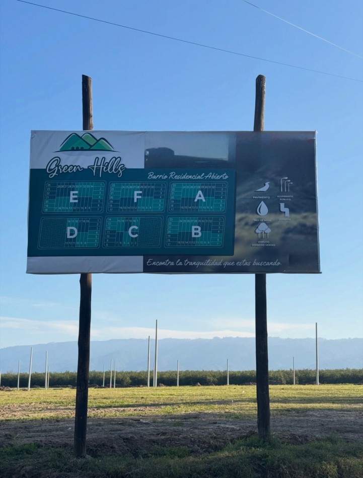 Loteo Green Hills Villa Carmela - Terreno central de 300 m2